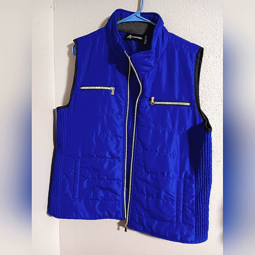ACTIVIOLOGY ROYAL BLUE VEST LARGE